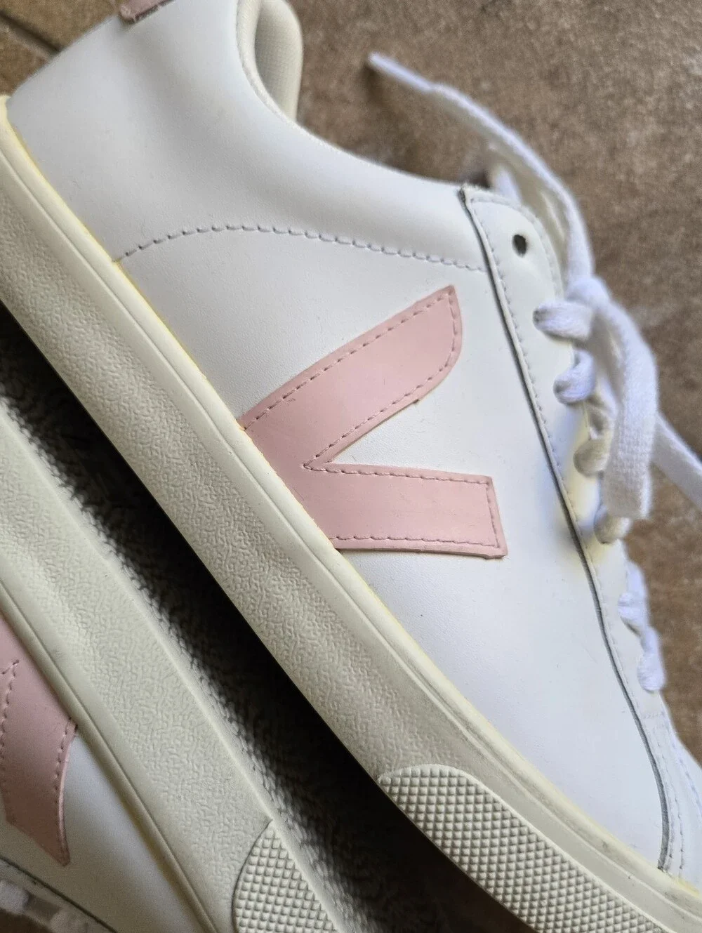 VEJA Sneaker white/petale Size 7 Women’s Shoes